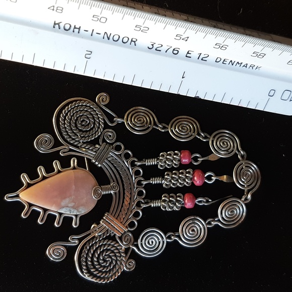 Artisan Rose Quartz Pendant - Picture 2 of 3